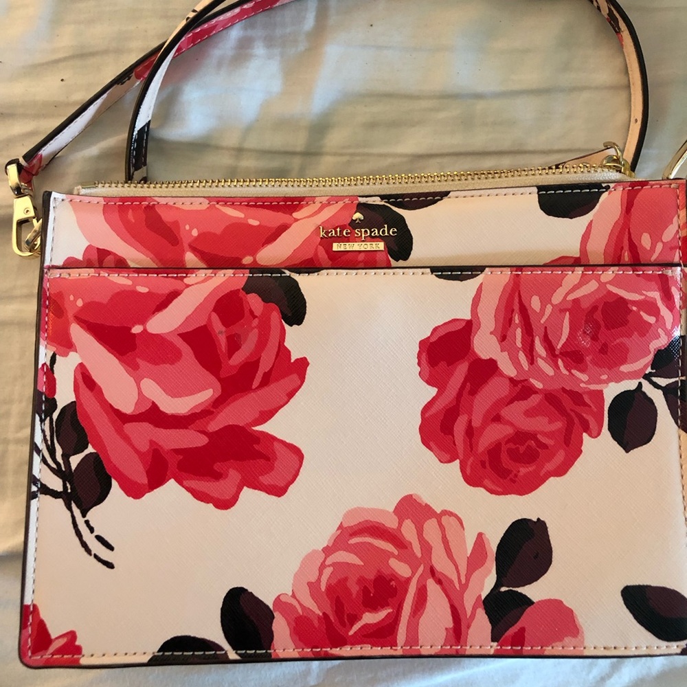 Kate Spade Floral shoulder/crossbody